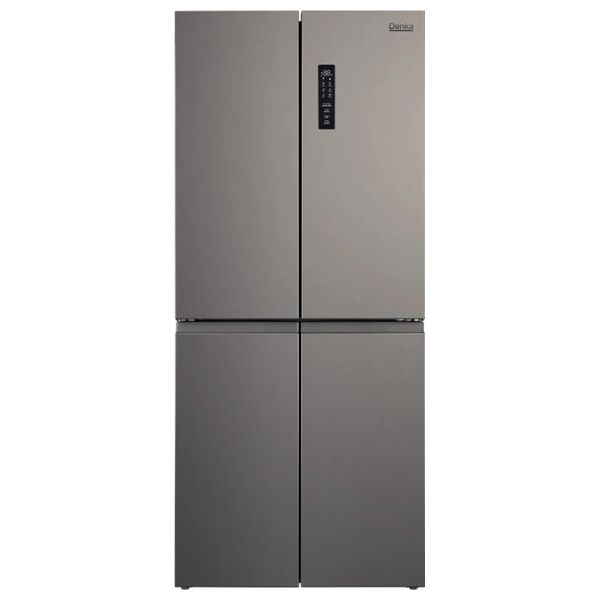  ثلاجة دنكا ذات التصميم الفرنسي - 15 قدم - RM-550FDG - رمادي غامق 