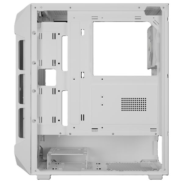 Gamdias AURA GC1 ELITE ARGB - Computer Case - White