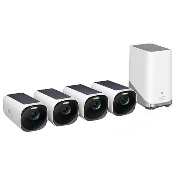 Eufy T88733W1 - Smart Home Security Camera Kit - White