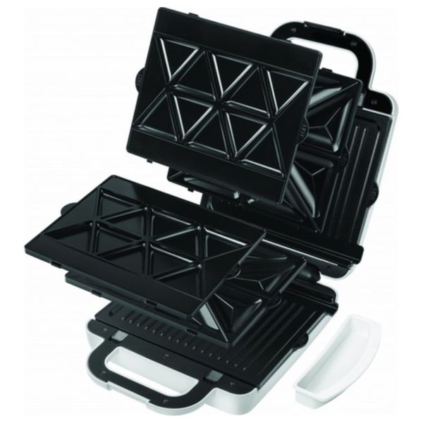 Kenwood SMP94 - Sandwich Maker & Grill - 2-in-1 - 1300 W - White