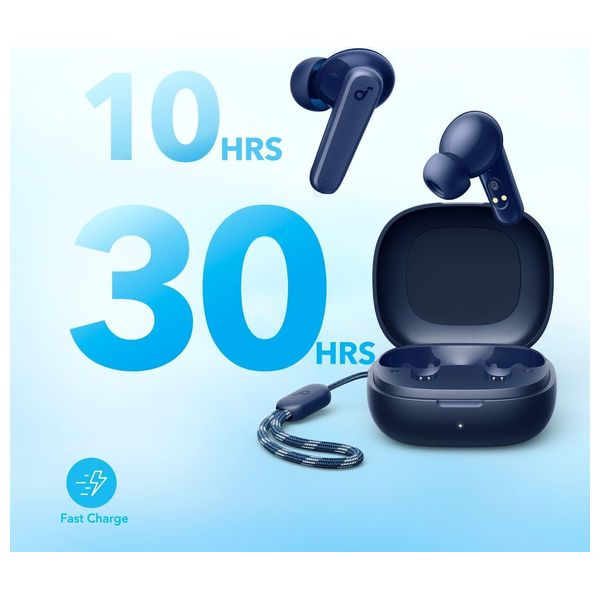 Anker A3949H32 - Bluetooth Headphone In Ear - Blue