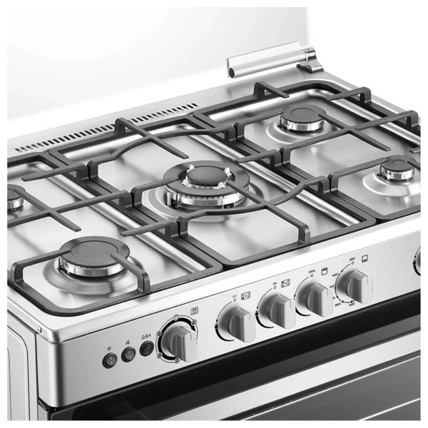  طباخ غاز هايسنس - HFG90335RX - سلفر 