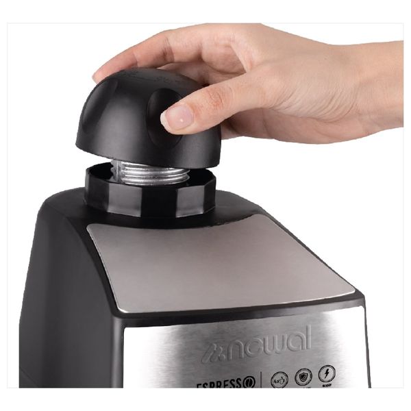  ماكنة صنع القهوة نوال - COF-3850 - سلفر 