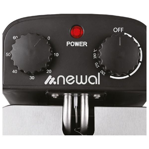  نوال FRY-5059 – قلاية زيتية – فضي 