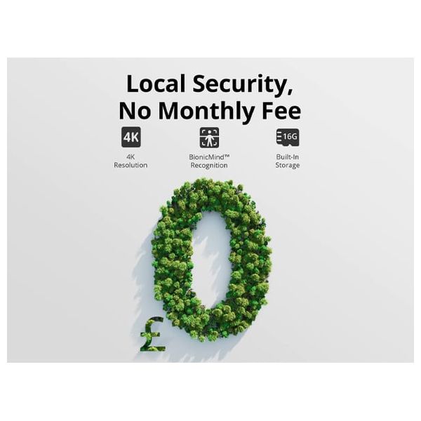 Eufy T88733W1 - Smart Home Security Camera Kit - White