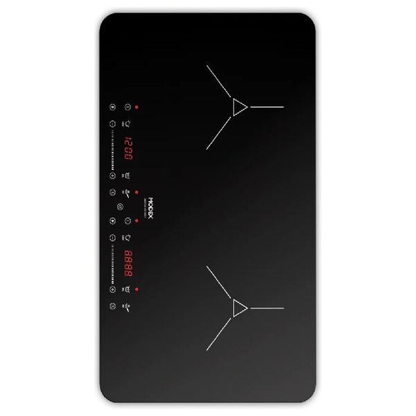  طباخ ليزري موديكس - 2 مشاعل - IH150 - اسود 