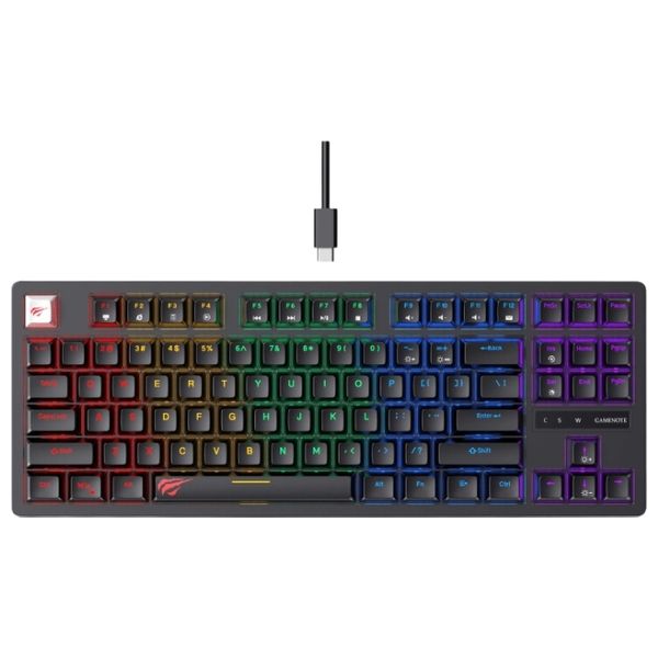 Havit KB892L - Wired Keyboard - Black