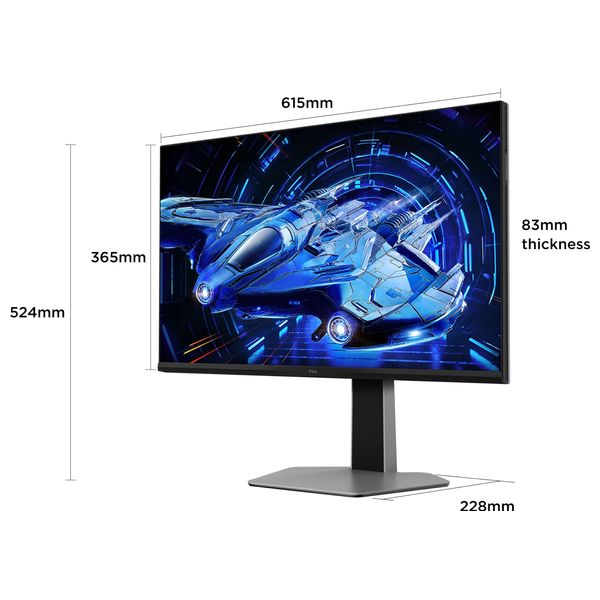 TCL 27-Inch 27G64-Series - Flat Monitor - 180Hz - 1ms Response Time - QHD