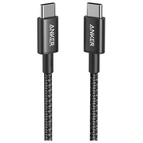 Anker A8756H11 - Cable USB-C To USB-C 100W - 1.8 m - Black