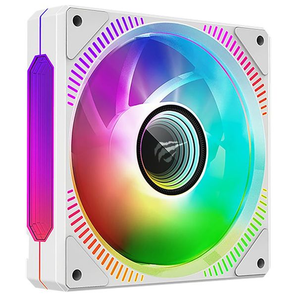 مروحة تبريد كيس كومبيوتر هافيت - F2096 - ابيض