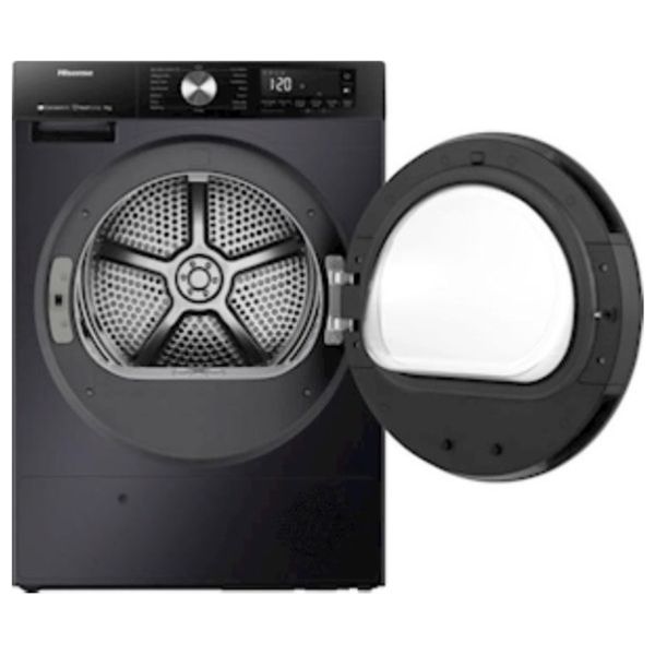 Hisense DH3S902BT - 9Kg - Front Loading Dryer - Black