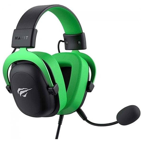  سماعة حول الأذن هافيت H2002d - اخضر 