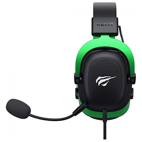  سماعة حول الأذن هافيت H2002d - اخضر 