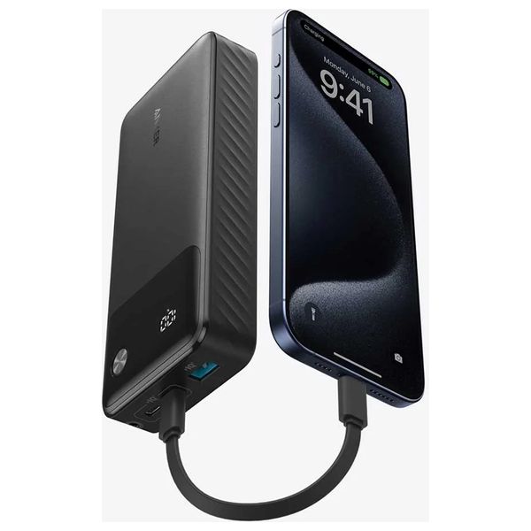 شاحن محمول أنكر - A1384H11 - 20,000mAh - 30 واط - أسود