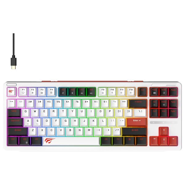 Havit KB902L - Gaming Keyboard - White