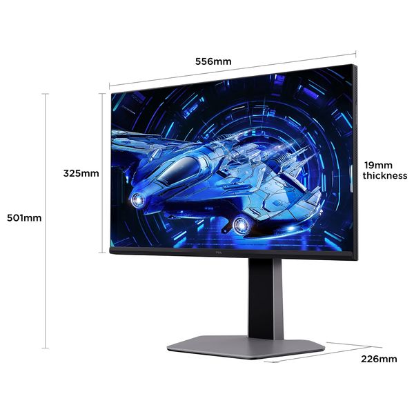 TCL 25-Inch 25G64 - Series - Flat Computer Monitor - 300 Hz - 1ms Response Time - FHD