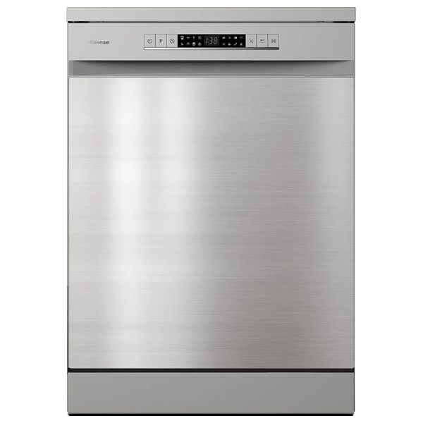 Hisense HS623E91 - Freestanding Dishwasher - 15 Set - Silver