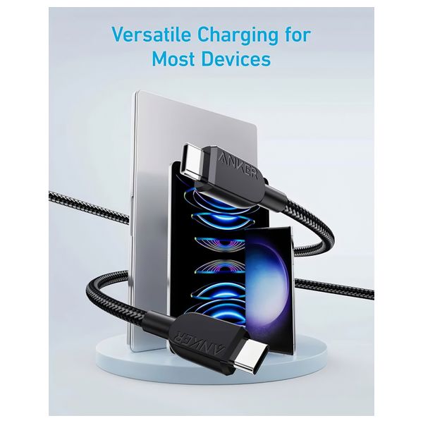  كيبل انكر يو إس بي-سي إلى يو إس بي-سي - 0.9 متر - أسود - A81D5H11 