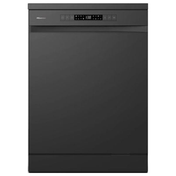 Hisense HS623E91B - Freestanding Dishwasher  - 14 Set - 8 Programs - Black