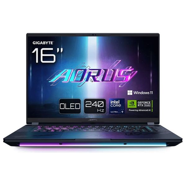  لابتوب أوروس 16-انج - (2025) MASTER 16 BYH - Intel Core Ultra 9 275HX - NVIDIA RTX 5080 16GB GDDR7 - ويندوز 11 برو - 32 (2×16GB) DDR5  كيكابايت/Gen4 1 تيرابايت SSD 