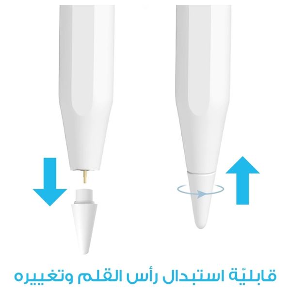 قلم انكر - A7139K22 - ابيض - للآيباد