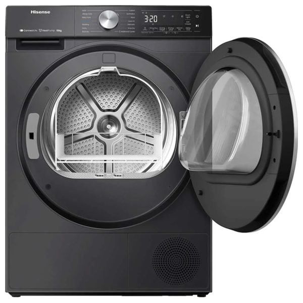 Hisense WF5S1045BB - 10.5Kg - 1400 RPM - Front Loading Washing Machine - Black