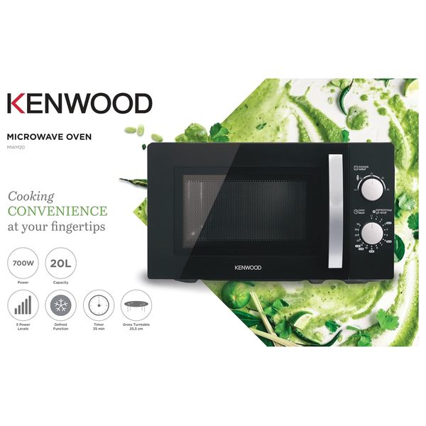 Kenwood MWM20 - Convection Type Microwave - 20 L - Black