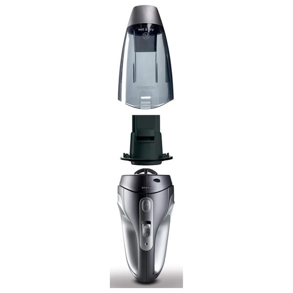 Kenwood HVP19 - Wet & Dry Cordless Handheld Vacuum Cleaner - 120 W - Silver