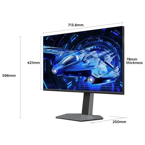  TCL 32-Inch 32G64-Series -Flat Design Monitor - 180 Hz - 1ms Response Time - QHD 