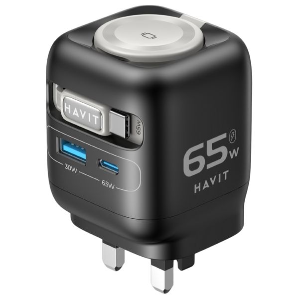 Havit Travel Charger UC252 - Wall Charger - Black