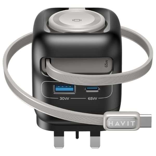 Havit Travel Charger UC252 - Wall Charger - Black