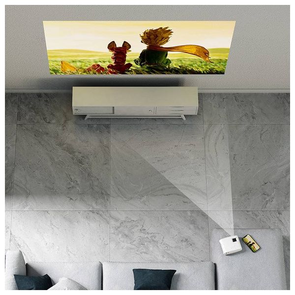  Havit PJ207 PRO-EU Prime Opal - Smart Projector - White 