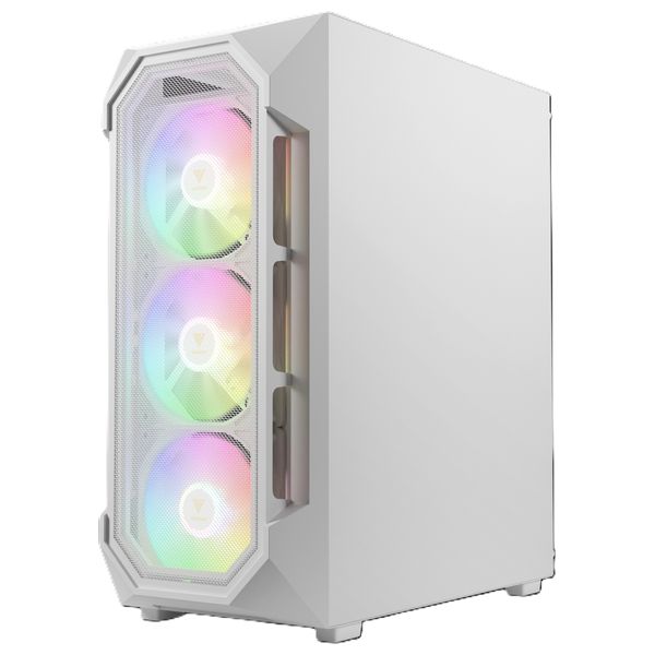 Gamdias AURA GC1 ELITE ARGB - Computer Case - White