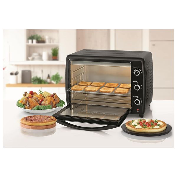 بلاك أند ديكر TRO70RDG-B5 - فرن توستر  مع زجاج مزدوج -  70 لتر