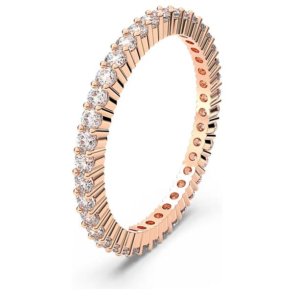 Swarovski Women Vittore ring ,58 - Rose Gold