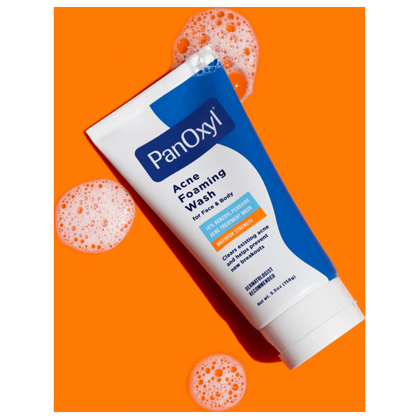  PanOxyl Acne Foaming Wash - 10% Benzoyl Peroxide, 156g 