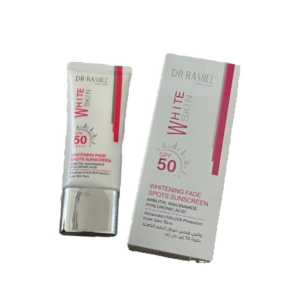  DR. RASHEL Sunscreen and Whitening Cream with Glutathione Extract - 50g - SPF 50 
