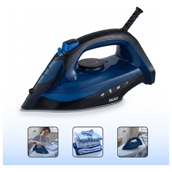 Galaxy GAI-105 - Steam Iron - 2200 W - Magnolia Pink 