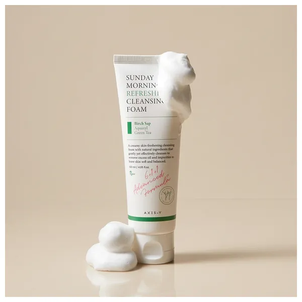  Axis-Y Sunday Morning Refreshing Cleansing Foam - 120ml 