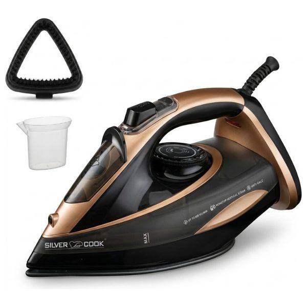  Silver Cook KSM-152 - Steam Iron - 2000 W - 1.5 Bar - Black 