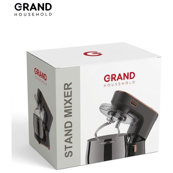  Grand House Hold GR-SM1900 - Digital Stand Mixer - 2000 W - 9.4 L - Black 