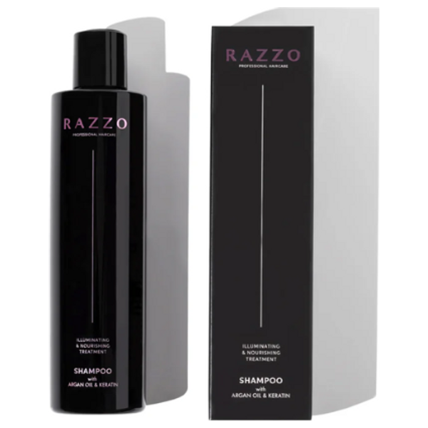 RAZZO Shampoo With Argan Oil & Keratin - 250ML