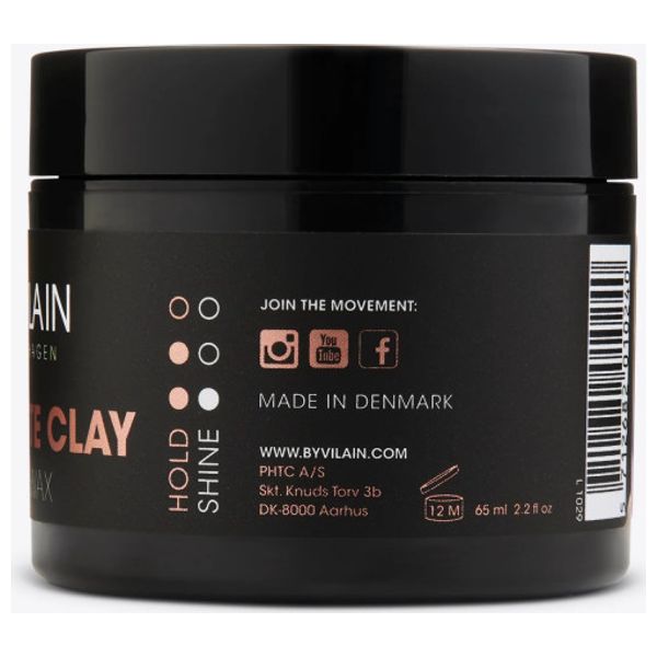  By Vilain Dynamite Clay Hair Wax - 65 ml 