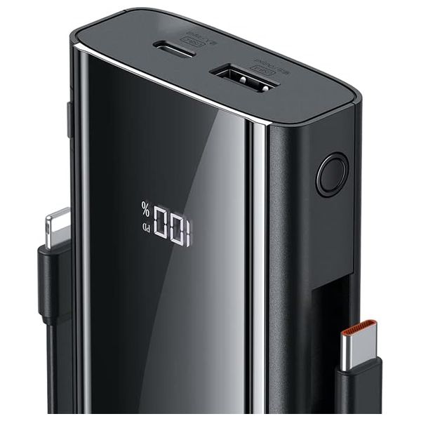 شاحن محمول ماكدودو  MC-1161 - بقوة 22.5 واط - 10000 مللي امبير - اسود