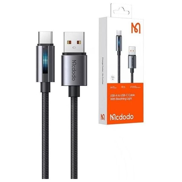 Mcdodo CA-5180 -USB A to USB C - 1.2 m - Black