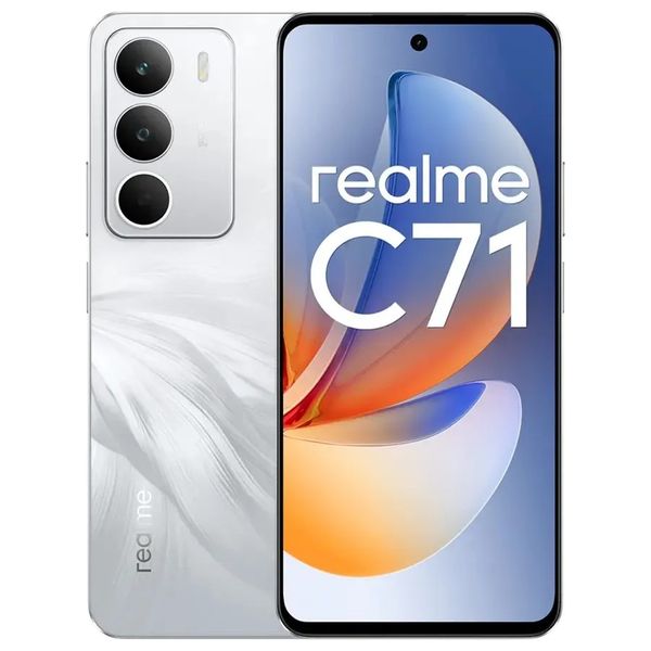 ريلمي سي71 - 6.67 انش 120 انش HD+ - يونيسك T7250 - بحجم بطارية 6300 ميلي امبير, بسرعة شحن 45 واط