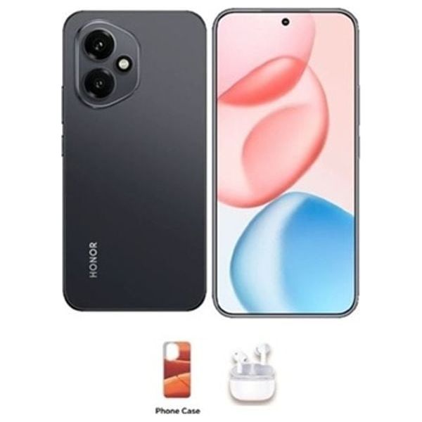 Honor 400 5G - Dual SIM - 6.55 Inch - AMOLED 120HZ - Snapdragon 7 Gen 3 (4 nm) - 6000 mAh + Cover + HONOR Earbuds X7i