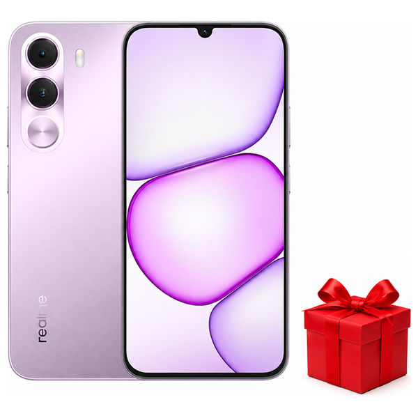 Realme C100i - Dual SIM - 6.8 Inch Display - Unisoc T7250 - 6600mAh, 15W Charging + Free Gift