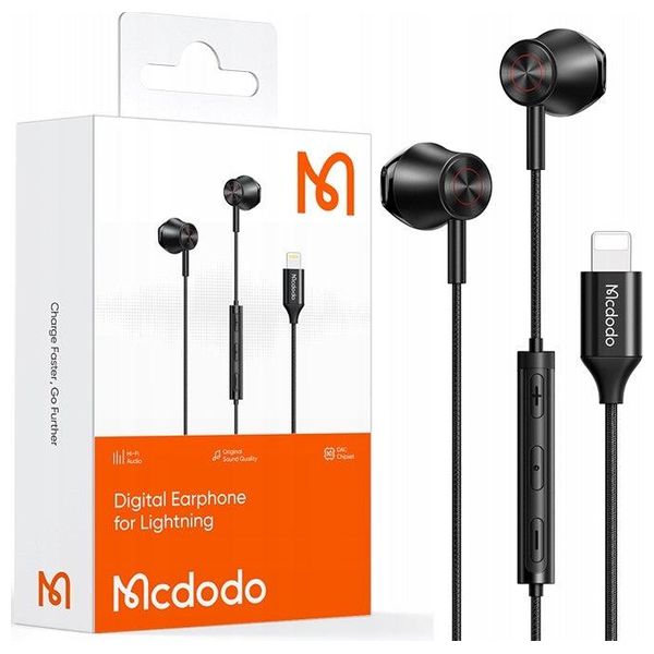 سماعة داخل الاذن ماكدودو HP-4080 - اسود