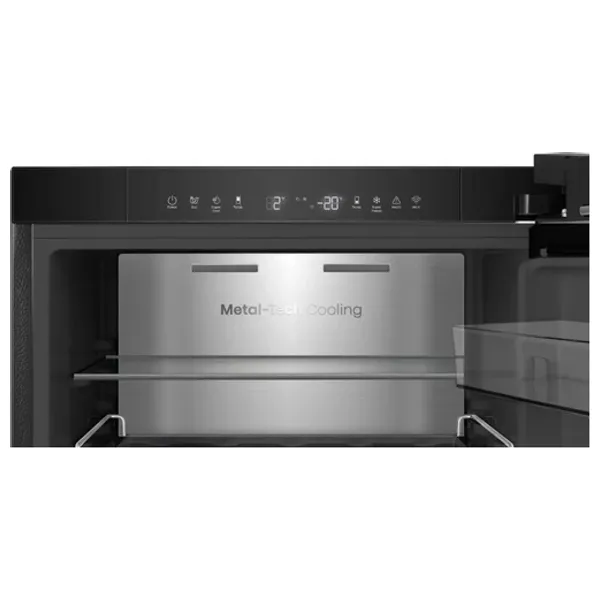  ثلاجة هايسنس RB5K430GSFE سعة 370 لتر  - اسود 